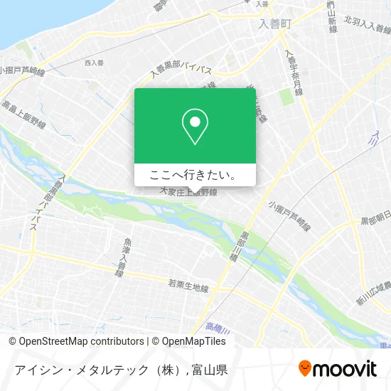 アイシン・メタルテック（株）地図