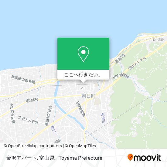 金沢アパート地図