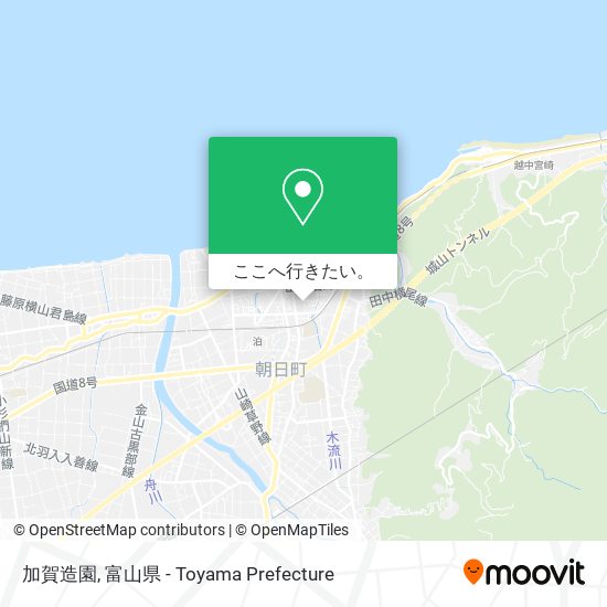 加賀造園地図