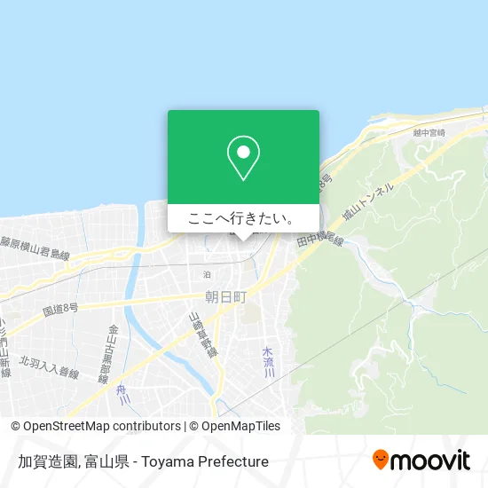 加賀造園地図