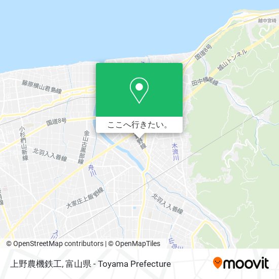 上野農機鉄工地図