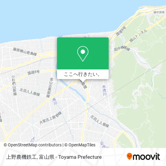 上野農機鉄工地図
