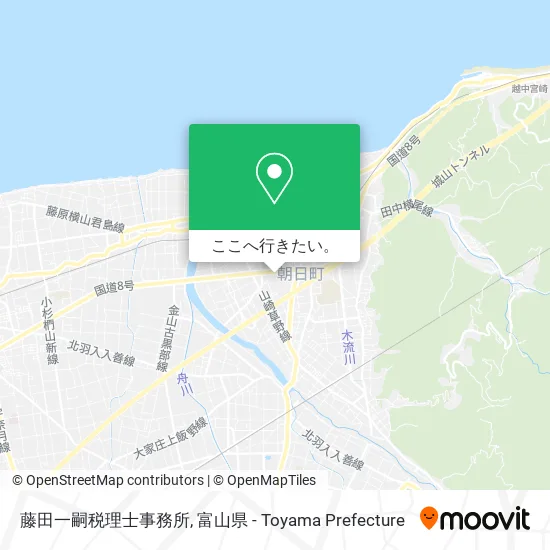 藤田一嗣税理士事務所地図