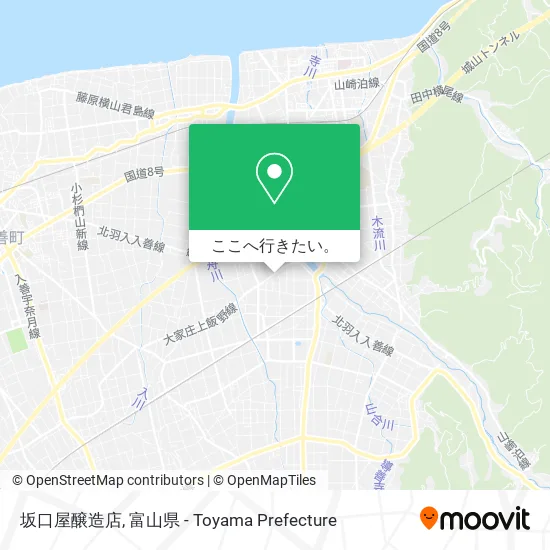 坂口屋醸造店地図
