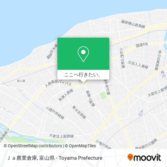 Ｊａ農業倉庫地図