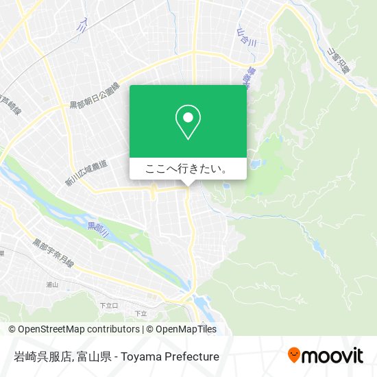 岩崎呉服店地図
