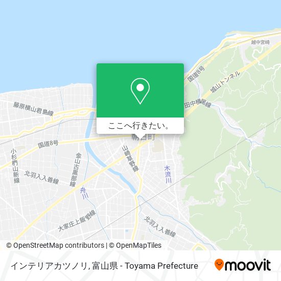 インテリアカツノリ地図