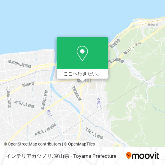 インテリアカツノリ地図