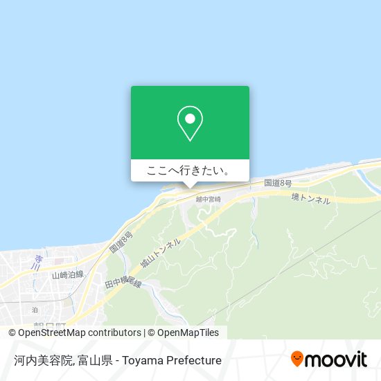 河内美容院地図