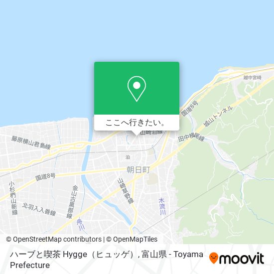 ハーブと喫茶 Hygge（ヒュッゲ）地図