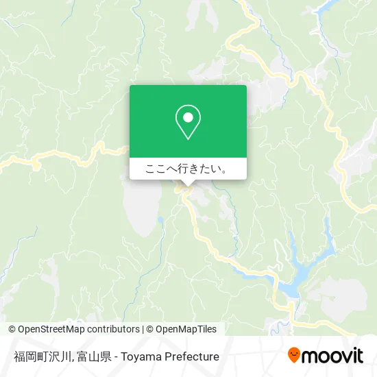 福岡町沢川地図