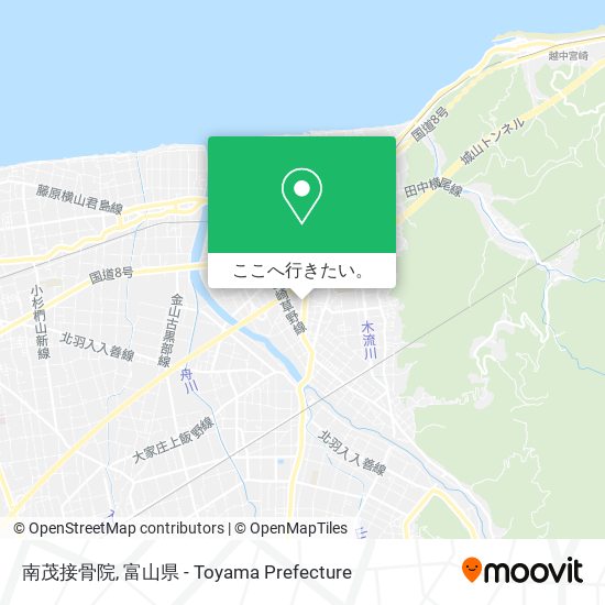 南茂接骨院地図