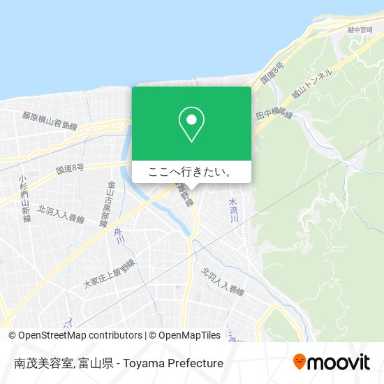 南茂美容室地図