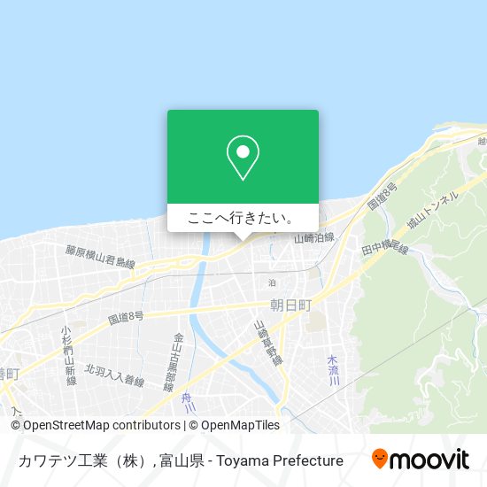 カワテツ工業（株）地図