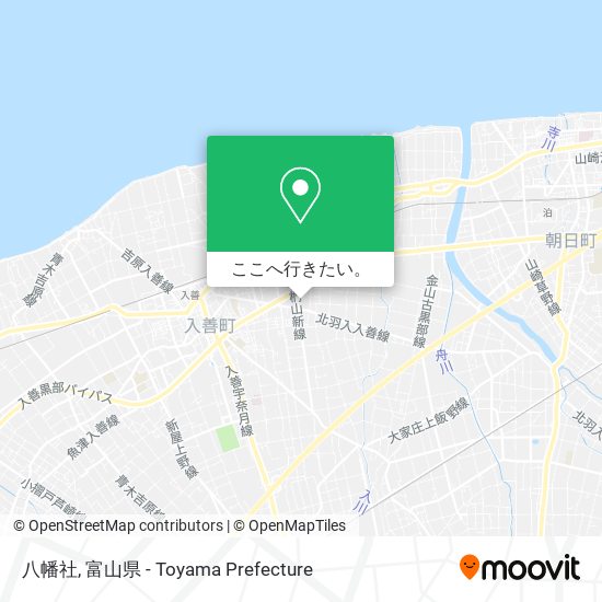 八幡社地図