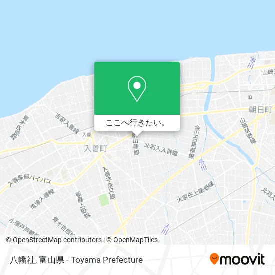 八幡社地図
