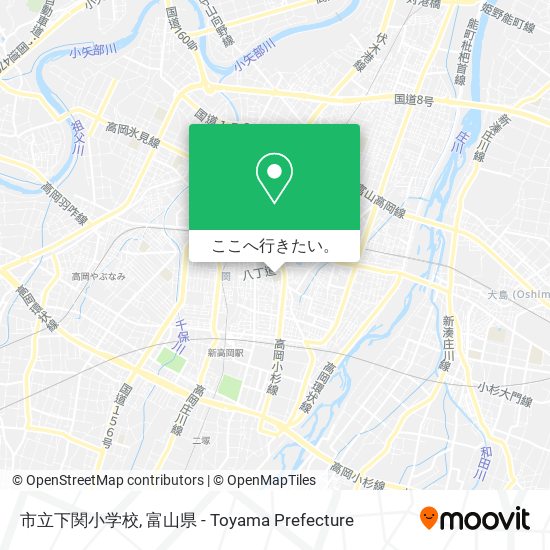 市立下関小学校地図