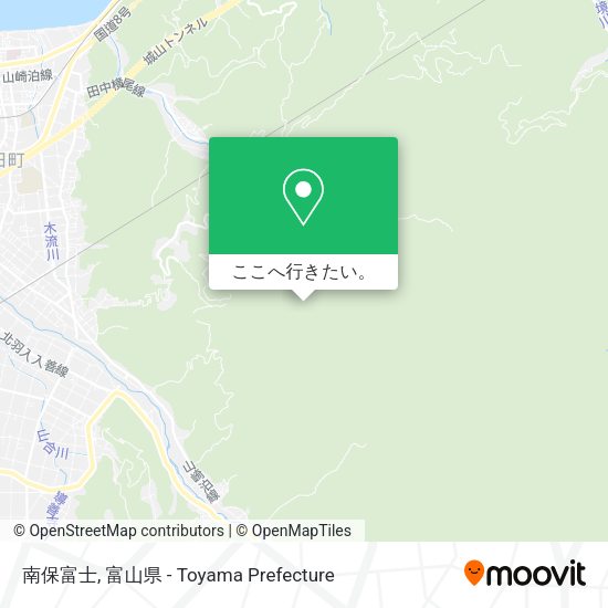 南保富士地図