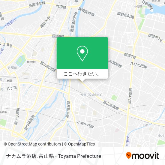 ナカムラ酒店地図