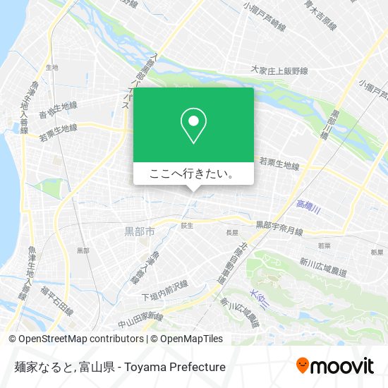 麺家なると地図