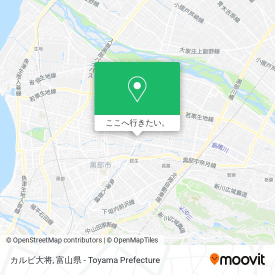 カルビ大将地図