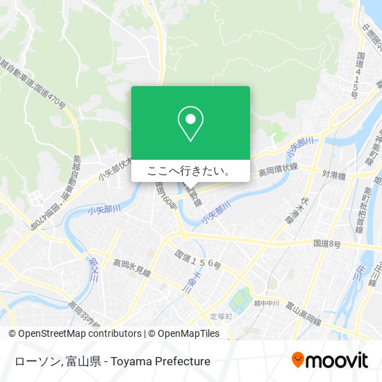 ローソン地図