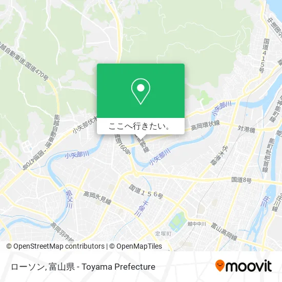 ローソン地図