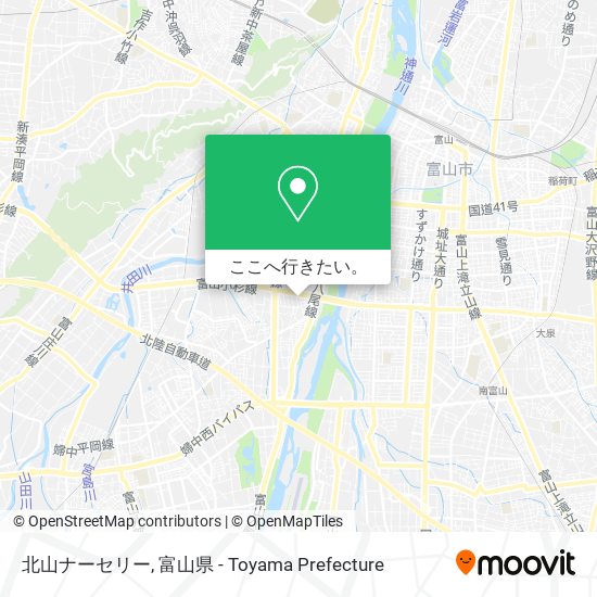 北山ナーセリー地図