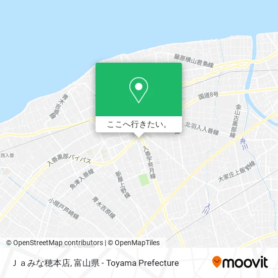 Ｊａみな穂本店地図