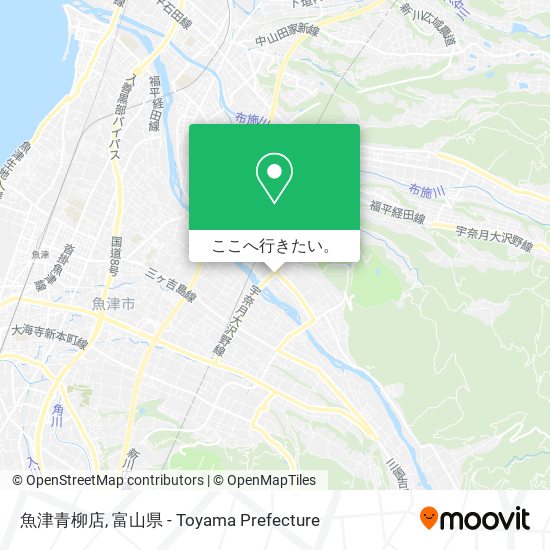魚津青柳店地図