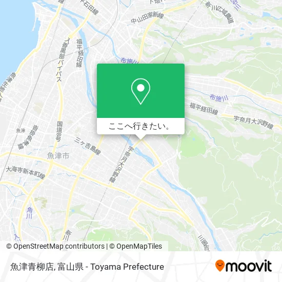 魚津青柳店地図