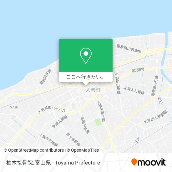 柚木接骨院地図