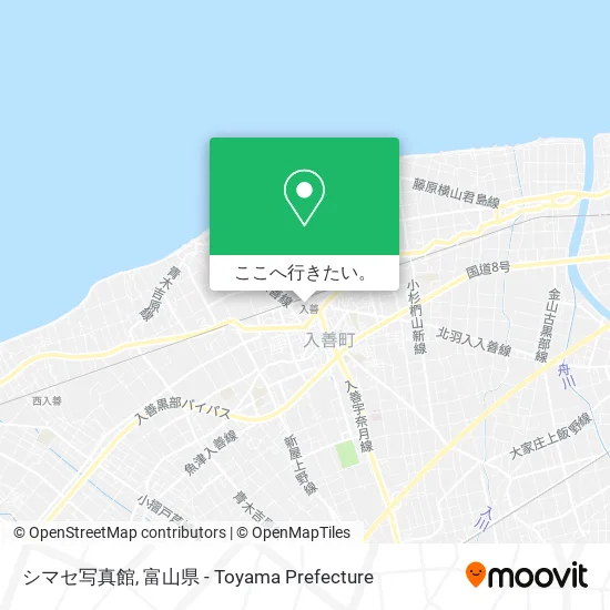 シマセ写真館地図