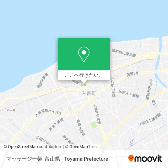 マッサージ一榮地図