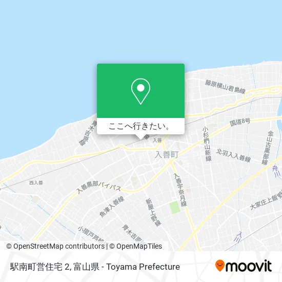 駅南町営住宅 2地図
