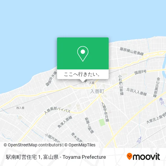 駅南町営住宅 1地図