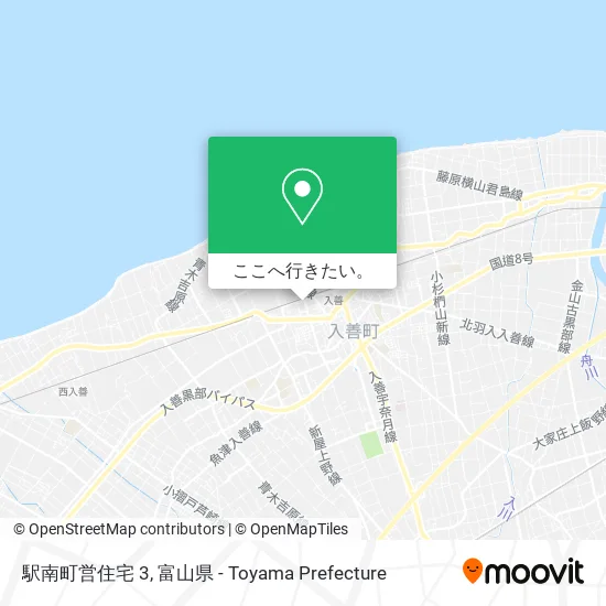 駅南町営住宅 3地図