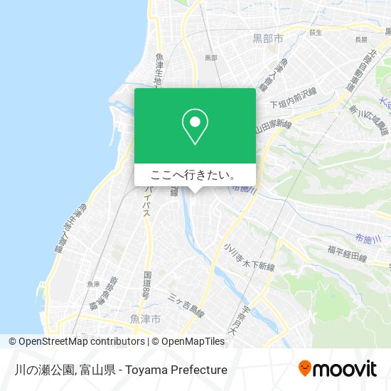 川の瀬公園地図