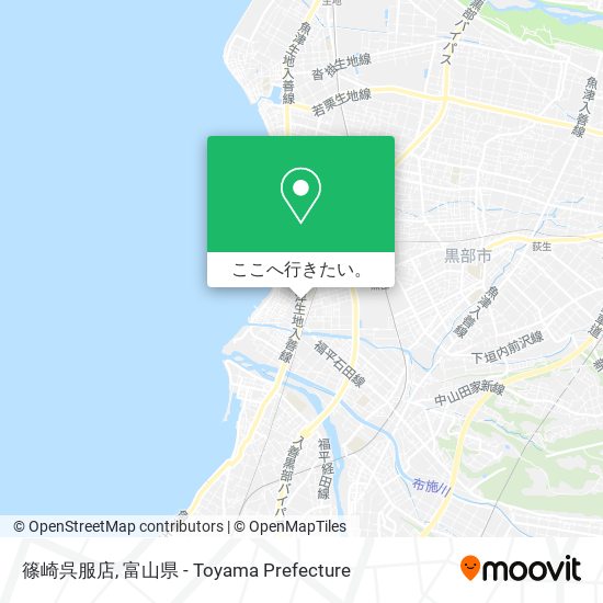 篠崎呉服店地図