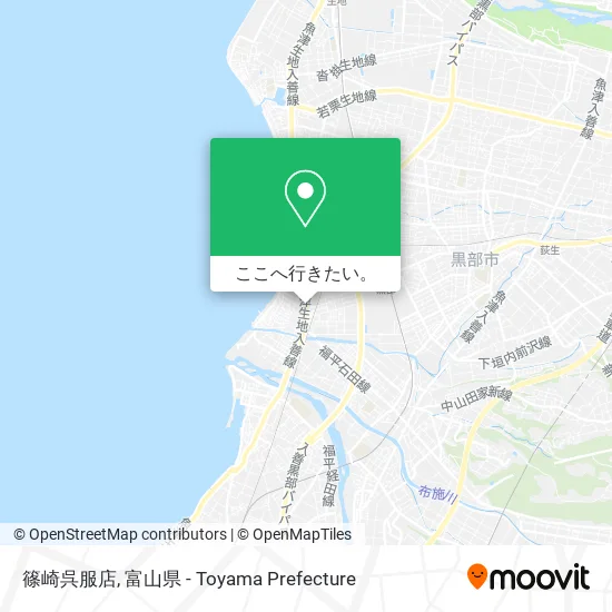 篠崎呉服店地図