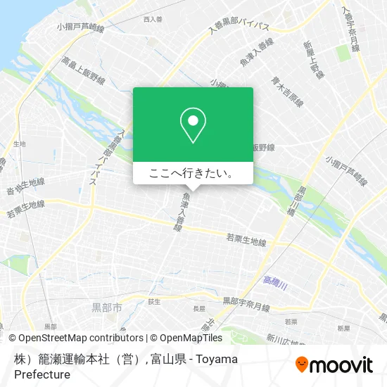 株）籠瀬運輸本社（営）地図