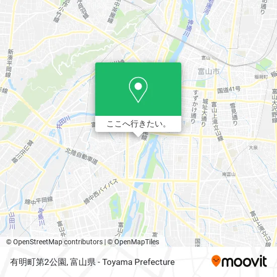 有明町第2公園地図