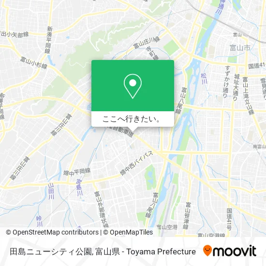 田島ニューシティ公園地図