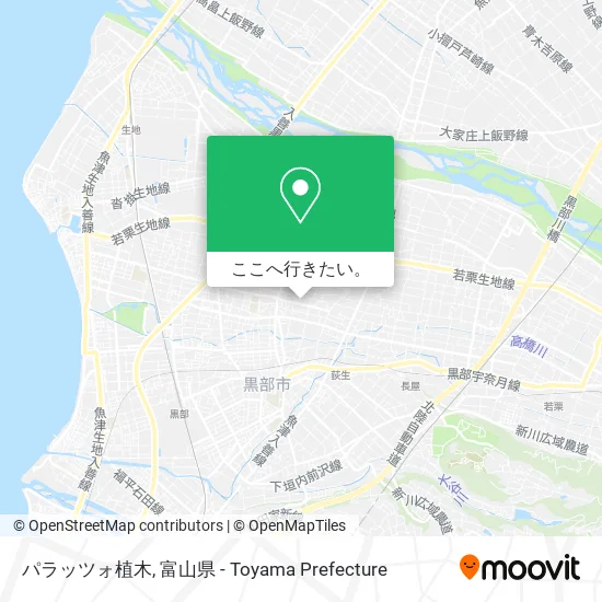 パラッツォ植木地図