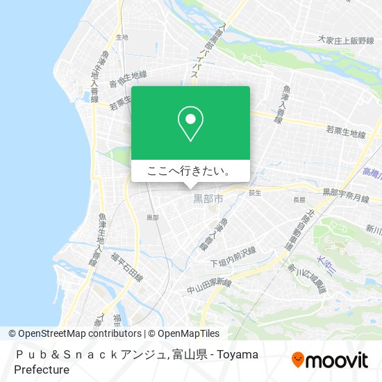 Ｐｕｂ＆Ｓｎａｃｋアンジュ地図