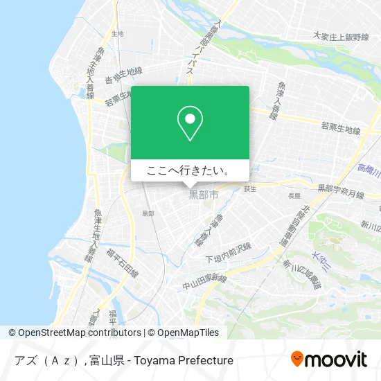 アズ（Ａｚ）地図