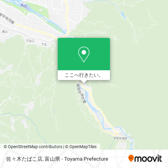 佐々木たばこ店地図