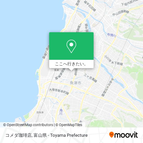 コメダ珈琲店地図