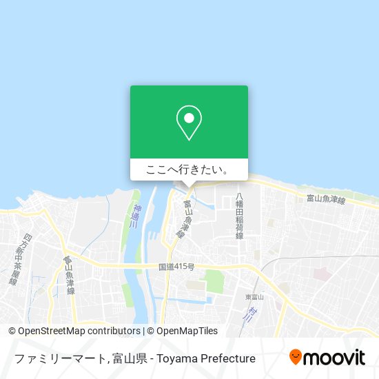 ファミリーマート地図