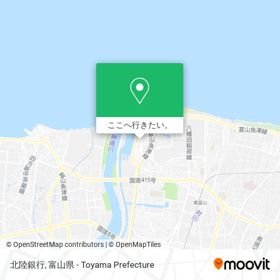 北陸銀行地図